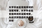 大学毕业后家庭现状的深度观察，大学毕业后家庭现状的深度观察，从经济到情感的多维度分析