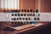 20届大学毕业生，就业前景展望与挑战，20届大学毕业生，就业前景展望与挑战