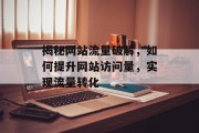 揭秘网站流量破解，如何提升网站访问量，实现流量转化