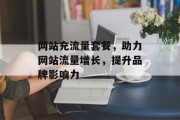 网站充流量套餐，助力网站流量增长，提升品牌影响力