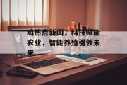 鸡热点新闻，科技赋能农业，智能养殖引领未来