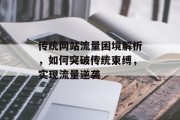 传统网站流量困境解析，如何突破传统束缚，实现流量逆袭