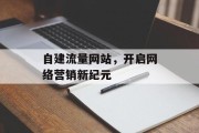 自建流量网站，开启网络营销新纪元