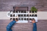 广贸天下网站，流量大盘点，解析其庞大的用户基数与市场影响力