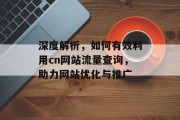 深度解析，如何有效利用cn网站流量查询，助力网站优化与推广