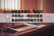 闲置流量回收，智慧经济新风口—揭秘闲置流量回收网站的魅力与潜力