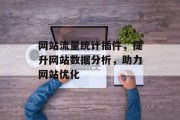 网站流量统计插件，提升网站数据分析，助力网站优化