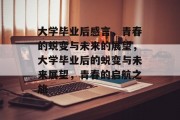 大学毕业后感言，青春的蜕变与未来的展望，大学毕业后的蜕变与未来展望，青春的启航之旅