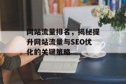 网站流量排名，揭秘提升网站流量与SEO优化的关键策略