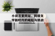 小说流量网站，网络文学新时代的崛起与挑战