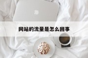 网站的流量是怎么回事