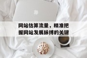 网站估算流量，精准把握网站发展脉搏的关键