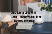 2021年度体育赛事总结，激情燃烧的岁月，精彩纷呈的瞬间