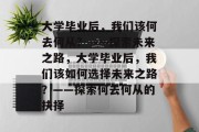 大学毕业后，我们该何去何从？——探索未来之路，大学毕业后，我们该如何选择未来之路？——探索何去何从的抉择