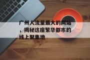 广州人流量最大的网站，揭秘这座繁华都市的线上聚集地