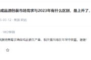 2024年成品酒包装市场需求有何变化？泸州老窖：会根据销售需求确定成品酒生产量