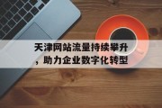 天津网站流量持续攀升，助力企业数字化转型