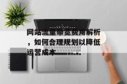 网站流量带宽费用解析，如何合理规划以降低运营成本