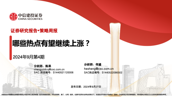 中信建投策略陈果:哪些热点有望继续上涨?