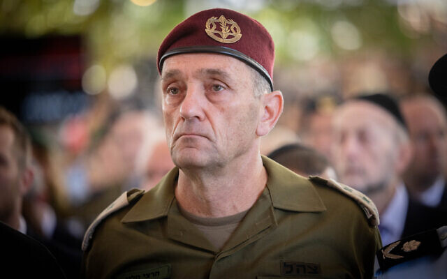 以媒:以军总参谋长称,将在以军完成对去年哈马斯突袭以色列事件调查后辞职