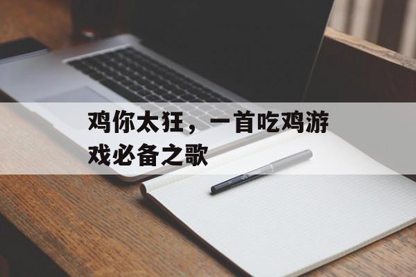 鸡你太狂，一首吃鸡游戏必备之歌