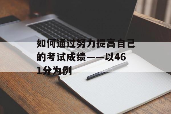 如何通过努力提高自己的考试成绩——以461分为例