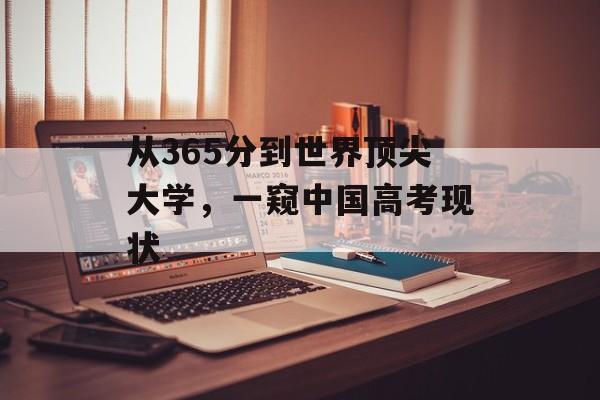 从365分到世界顶尖大学，一窥中国高考现状