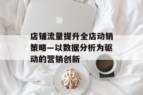 店铺流量提升全店动销策略—以数据分析为驱动的营销创新