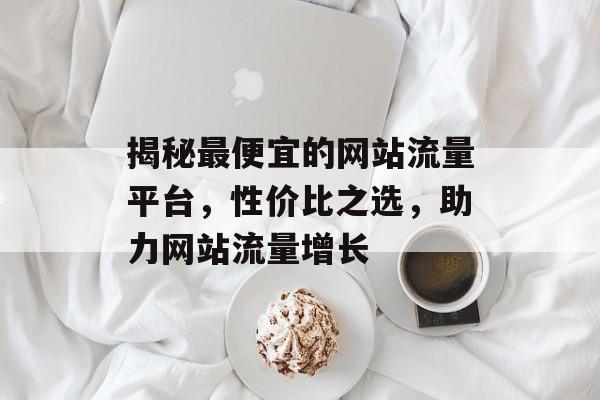 揭秘最便宜的网站流量平台，性价比之选，助力网站流量增长