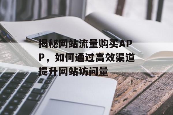 揭秘网站流量购买APP，如何通过高效渠道提升网站访问量