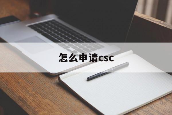 怎么申请csc