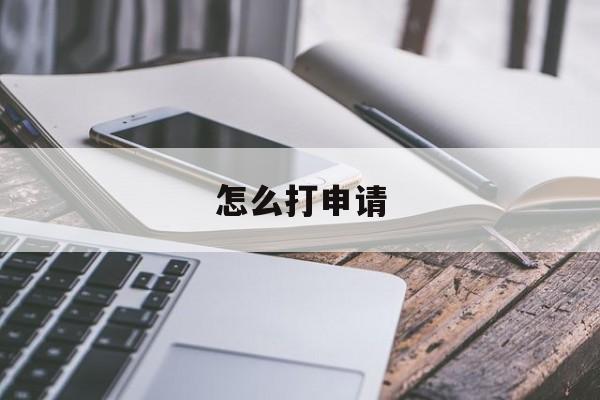 怎么打申请