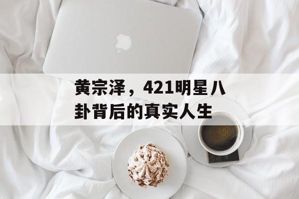 黄宗泽,421明星八卦背后的真实人生 黄宗泽,421明星八卦背后的真实人生
