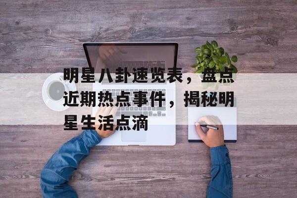 明星八卦速览表,盘点近期热点事件,揭秘明星生活点滴 明星八卦速览表,盘点近期热点事件,揭秘明星生活点滴