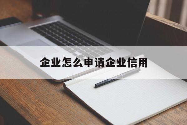 企业怎么申请企业信用