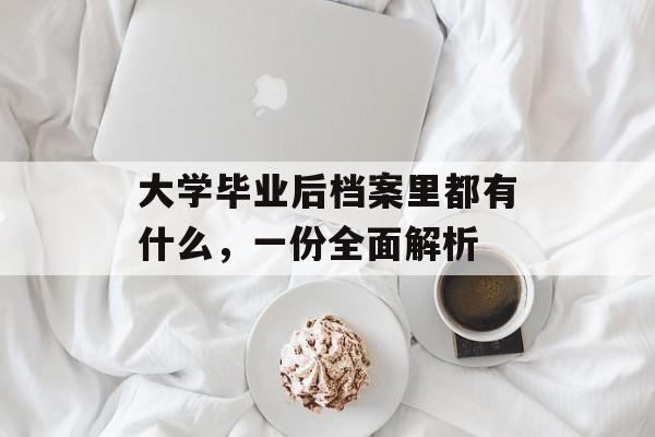 大学毕业后档案里都有什么,一份全面解析 大学毕业后档案里都有什么,一份全面解析