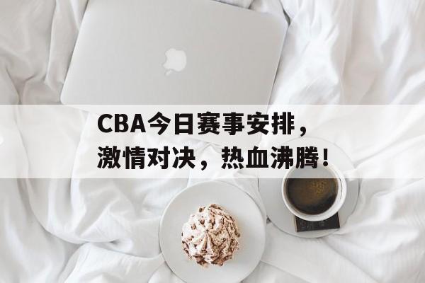 CBA今日赛事安排，激情对决，热血沸腾！